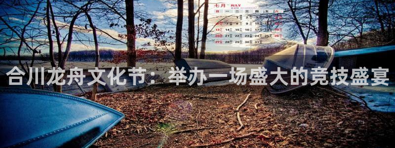 免费看足球直播比赛：合川龙舟文化节：举办一场盛大的竞技盛宴